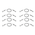 thumbnail image 1 of 8 Pack Fil de Suspension Réglable pour Photos Supporte 50 Lbs Matériel de Suspension, 2M X 1.5mm Fil en Acier Inoxydable, 1 of 5