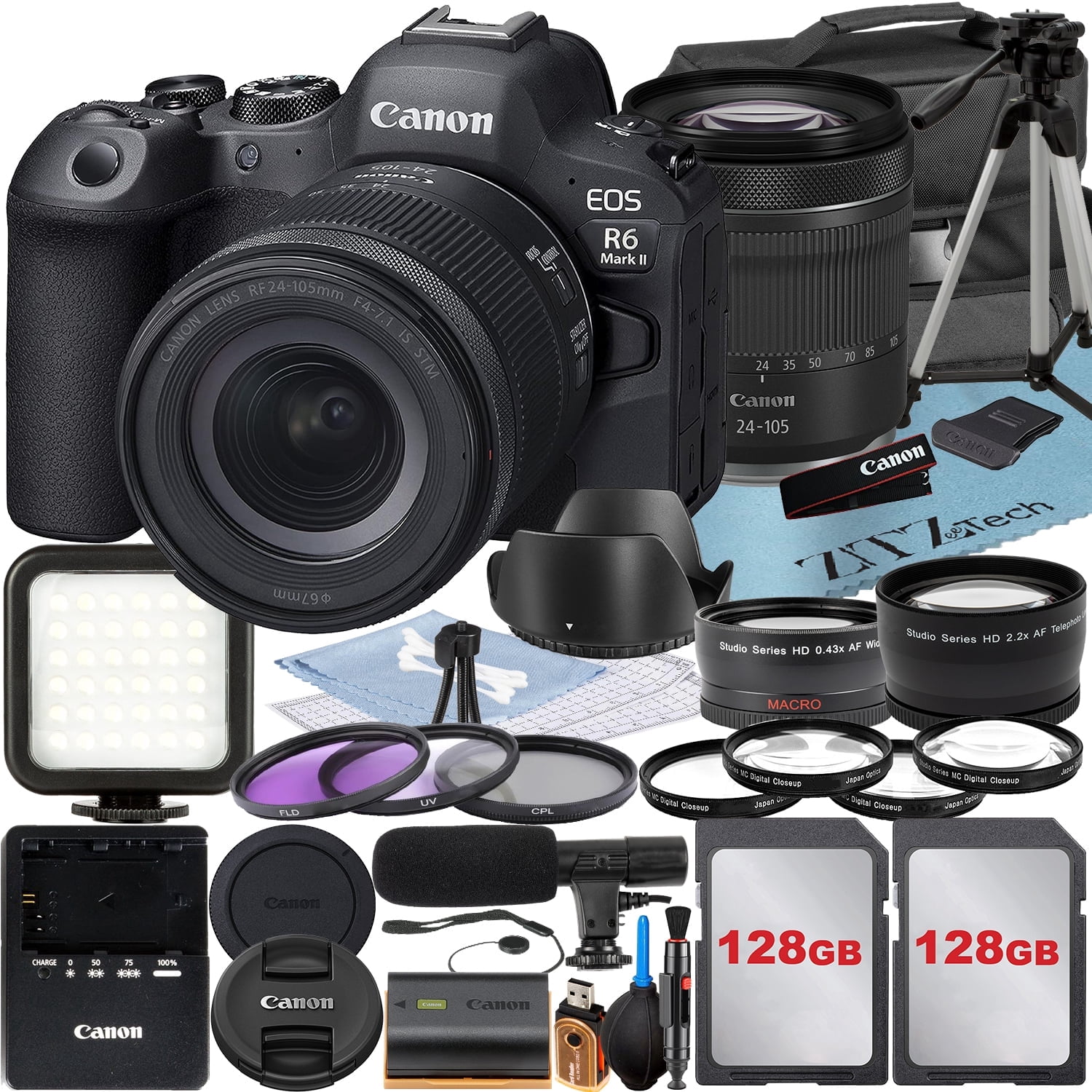 値下げ！Canon EOS 5D Mark II + 600EX-RTセット Canon EOS R6 Mark II Full Frame Mirrorless Camera Bundle with RF
