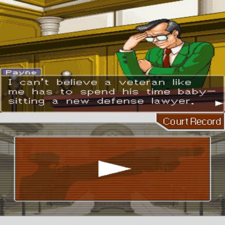 Phoenix Wright: Ace Attorney Trials and Tribulations DS Game