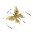 thumbnail image 3 of Diceymbol Hollow Butterfly Christmas Tree Decor, 9.84" Handmade DIY Accessory, 1PC, 3 of 6