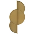 thumbnail image 4 of SAFAVIEH Seville 16.5 in. Round Solid Frame Mirror, Gold/Black, 4 of 6