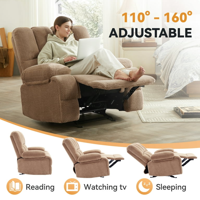 Sitting Best Recliner Chair For Large Person Oversized Power
