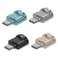 thumbnail image 4 of Type-C USB 3.1 Card Reader for Micro SD & TF Memory Cards, High-Speed OTG Adapter for Samsung Cell Phones & Tablets, Aluminum Alloy, 4 of 8