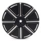 thumbnail image 3 of Cubierta de filtro de aire con ventosa para HARLEY Dyna Softail Electra Glide Road King, color negro, 3 of 4