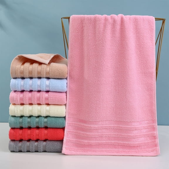 Turkish Bath Towel, Highly Absorbent Soft Cotton, Quick Dry Gym Shower Beach Towel, 13.78" x 29.53", Topliu
