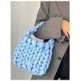 thumbnail image 1 of Bolso de lana islandesa tejido a mano, bolso de mensajero para llevar a mano hecho a mano para novia, 1 of 6