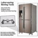 thumbnail image 4 of 4 Pack 6 Inch Steel Tri-dolly Set For Moving Furniture And Appliances 220lbs Load Capacity, 4 of 5