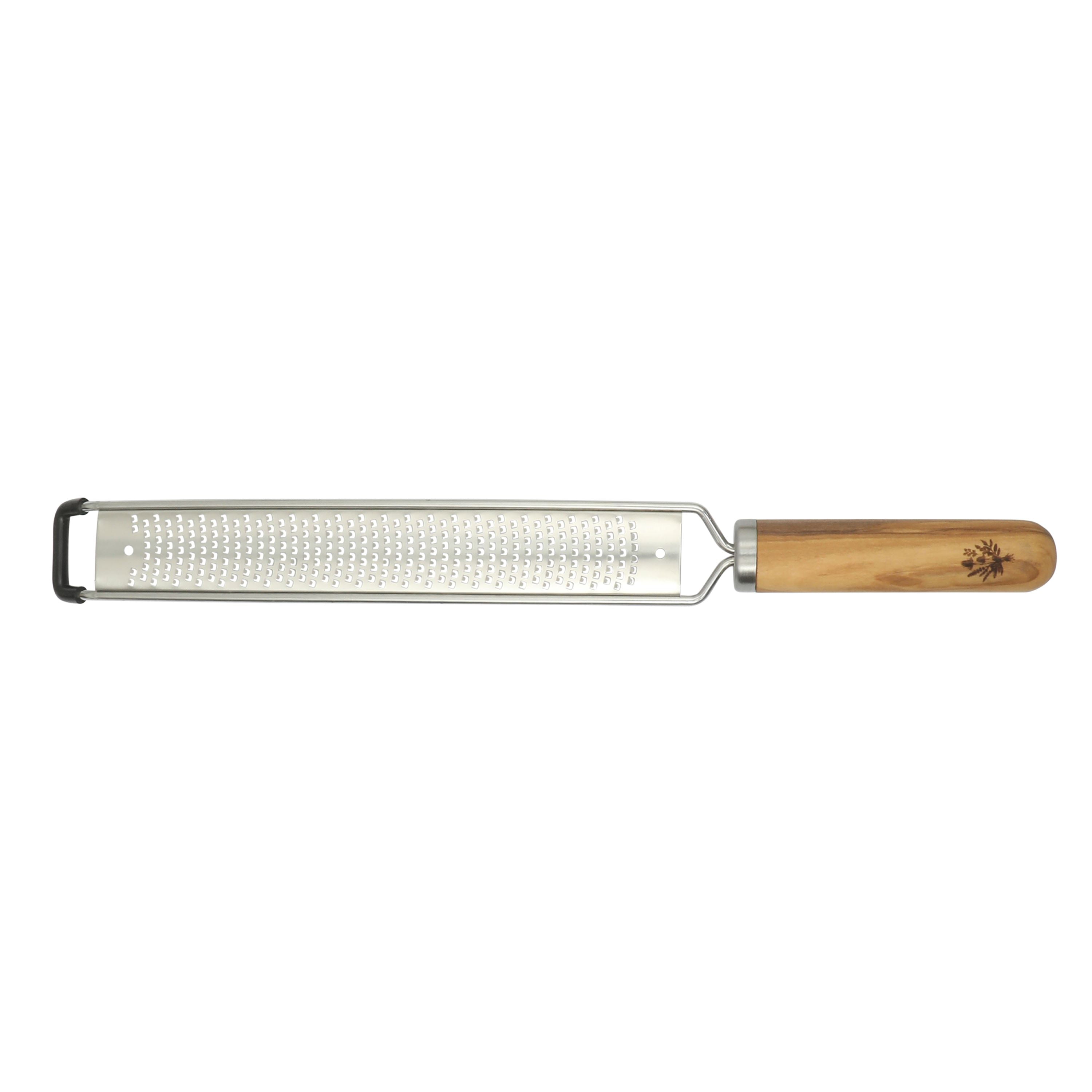 The Pioneer Woman Stainless Steel Zester with Olivewood Handle