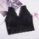 thumbnail image 2 of Sujetador de mujer de encaje Sexy Bralette Girl Elástico con correa de hombro ancha Sujetador Ropa interior de mujer, Negro Scienceny AP001220-02B, 2 of 7