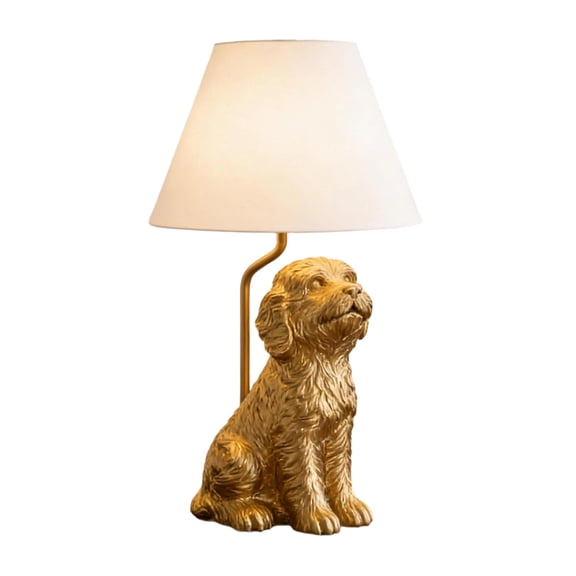 Bedroom Golden Night Light, Lamp Shade Design for Bedside Companionship and Decorative Charm