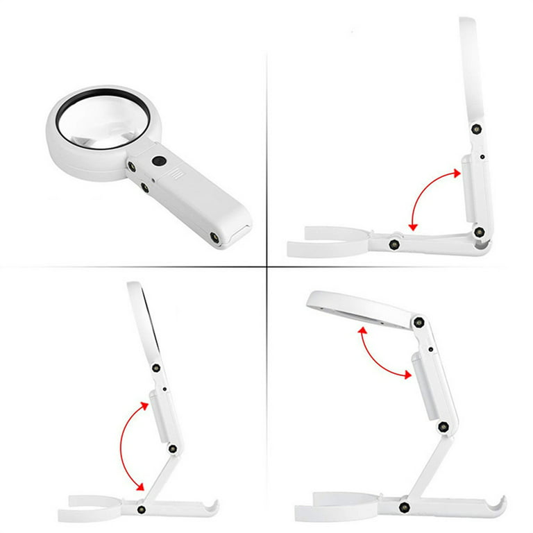Desktop Magnifying Glass Magnifying Glass With Light Magnifying Glass With  Stand Led Hands Free Magnifier Soldering Repairing Magnifier Desktop LED  Hands Free Magnifying Glass For 