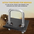 thumbnail image 2 of Soumake Stainless Steel Hitch Tightener Eliminate Wobble Easy Installation Heavy Duty Lock Down Anti-Rattle Stabilizer for SUVs RVs, 2 of 7