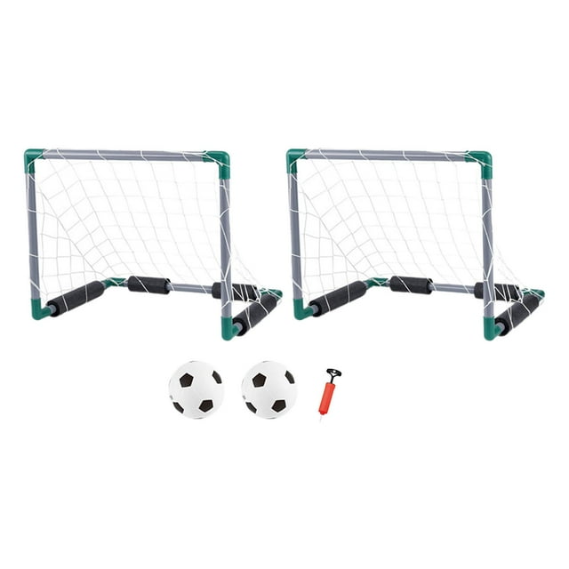 Objetivo de fútbol de la piscina, objetivo de fútbol, juego de agua de agua, juguetes para flotar de piscina para actividades al aire libre, regalo, fiesta temática Doble