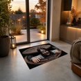 thumbnail image 5 of Halloween Door Mat 31x20 Inch, Non Slip Absorbent Entry Rug with Rubber Backing, Washable Skull Horror Floor Mat for Front Door Bathroom Kitchen, Spooky Home Decor, 5 of 6