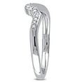 thumbnail image 3 of Everly Women's Diamond Sterling Silver Wedding Ring, 3 of 6