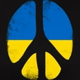 thumbnail image 3 of CafePress - Peace In Ukraine T Shirt - Women's Traditional Fit Dark T-Shirt, 3 of 4