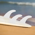 thumbnail image 1 of ELAYARD Durable White Nylon Surfboard Fin with Adjustable Design for Paddleboard Longboard Replacement, 1 of 8