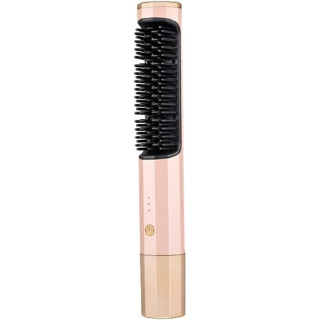 CVN 2in1 Hot Comb Straightener Electric Hair Straightener Hair Curler Hair Flat Irons (Color : Black-JoJo's Bizarre Adventure1, Size : 1)