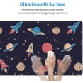thumbnail image 3 of Large Gaming Mouse Pad XL Mouse Pad Mat with NonSlip Base Planet Rocket Design Perfect for Extended Desk Space at Home or Office 31.5x11.8 Inch, 3 of 6