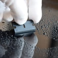 thumbnail image 5 of 200 Uds. Hoja de afeitar de doble cara de plástico negro, hoja de plástico de doble filo, hoja de afeitar de metal, espejo de vidrio, ventana, removedor de pintura para coche, hoja de afeitar Rojo Verde MX-0134069FYD, 5 of 5
