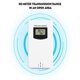 thumbnail image 5 of Termómetro de estación meteorológica Monstrate 3378 sensor inalámbrico para exteriores reloj despertador digital, 5 of 6