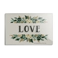 thumbnail image 1 of Love Botanical Flowers Rectangle Acrylic Fridge Refrigerator Magnet, 1 of 4