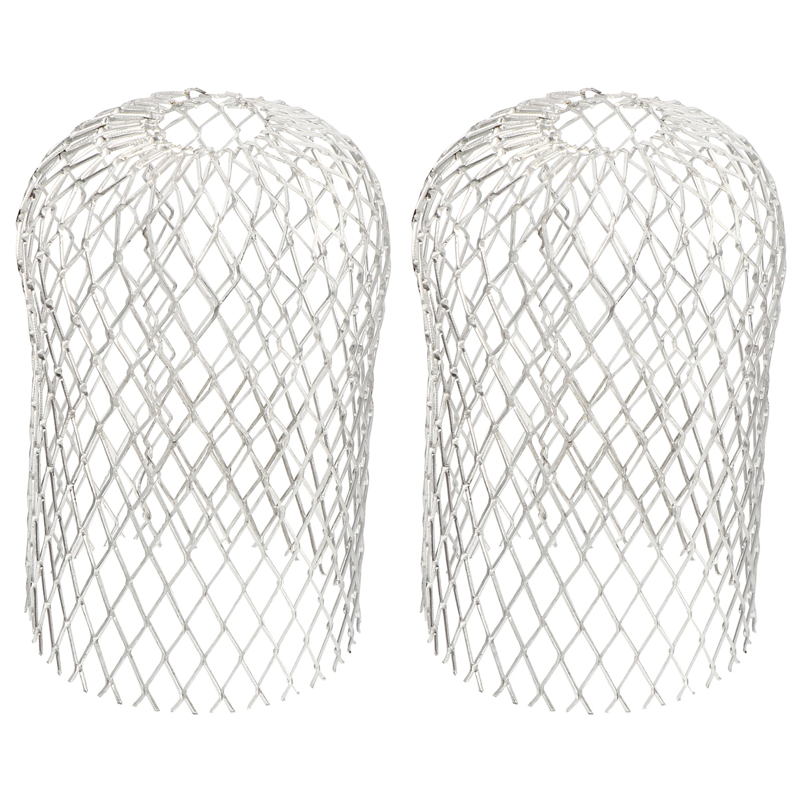 2pcs Gutter Guard Strainer Mesh Gutter Downspout Guard Leaf and Rain Filter