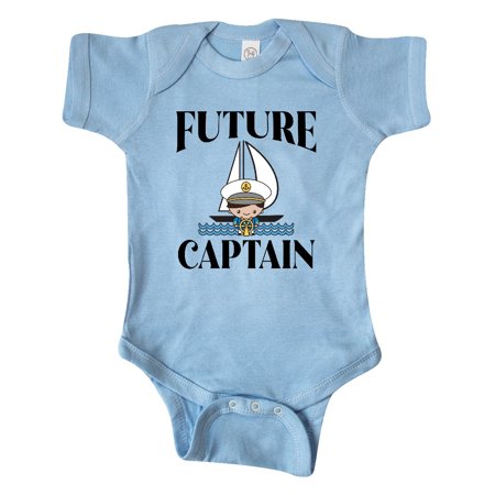 

Inktastic Cute Baby Boy Sailing Captain Outfit Gift Baby Boy Bodysuit