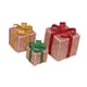 thumbnail image 2 of 3 cajas de regalo iluminadas Gloria decoración navideña adorno decorativo Oro rosa, 2 of 9