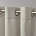 thumbnail image 3 of Exclusive Home Rideaux Loha Panneau Supérieur à Œillets, Naturel, 54x84, 2 Pcs, 3 of 5