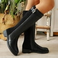 thumbnail image 5 of ATENAR Womens Boots,Knee High Boots Women,Black Women Boots,Waterproof,Stability,PU,37(US:6), 5 of 9