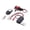 With button remote, variant on Yihuala Automatic Winch for w/ Receiver & Remote Controller 1:10 Scale Heavy Duty Toy Parts for for Mons