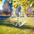 thumbnail image 3 of In the Breeze 2483 — Iridescent Vortex Spinner — Mesmerizing and Colorful Hanging Wind Spinner, 3 of 4