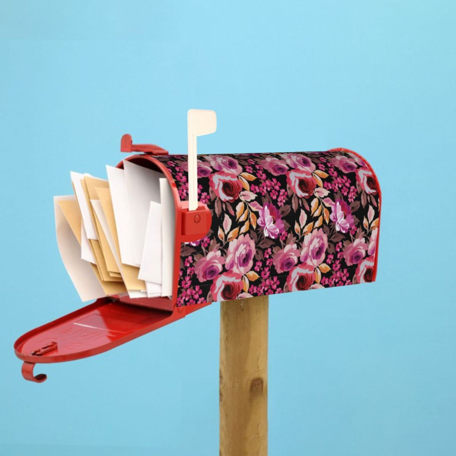 Kdxio Magnetic Mailbox Cover 25.5x21 in Mailbox Cover Outdoor Decoration Holiday Mailbox Covers for Home Garden Yard-25.5x21 in