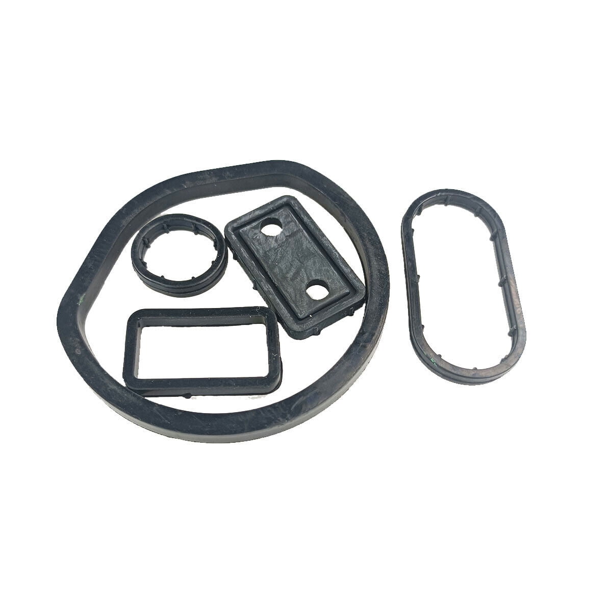 Oil Filter Housing Seal Gasket Oil Cooler Kits 5pcs for Mercedes W203