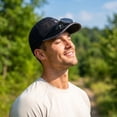 thumbnail image 2 of Solar Fan Baseball Cap, Breathable Mesh Sun Hat With Solar Fan, Outdoor Cooling Headwear, UV Protection Cap for Fishing Gardening Hiking Camping Outdoor Activity, 2 of 6