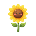 thumbnail image 4 of cartoon Sunflower Theme Stickers, Waterproof Sunflower Theme Sticker for Water Bottle Laptop Phone Cases Planner Skateboard Luggage Helmet Party Favor Decor, Ideal for Adults Teens Teacher Rewards, 4 of 8