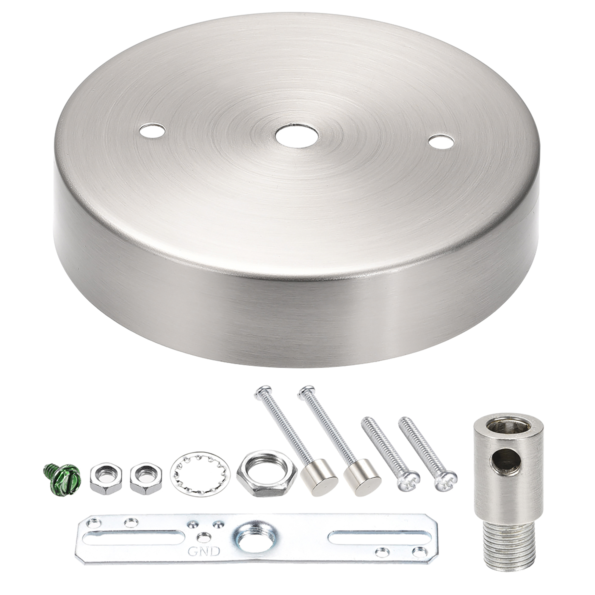 Ceiling Canopy Kit Pendant Light Plate Base with Lamp Cord Strain