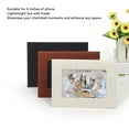 thumbnail image 3 of 4x6 Inch Leather Picture Frame, Photo Frame for Rustic Home Decor Unique Texture Photo Picture Tabletop Wall Mount Horizontal Vertical Display, 3 of 7