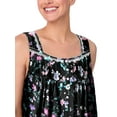 thumbnail image 4 of Aria Women's Sleeveless 100% Cotton Nightgown, Sizes XS-5X, 4 of 6