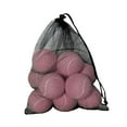 thumbnail image 3 of yotijay 12 Pieces Tennis Balls Pet Dog Playing Balls Elastic 6.4cm Diameter Professional Light Pink, 3 of 9