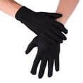 thumbnail image 1 of Tuxedo Guard Jewelry Inspection Uniform Gloves Unisex Spandex Formal Mittens, 1 of 5