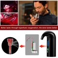 thumbnail image 3 of Arador de vino eléctrico rojo, jarra de vino portátil de un solo toque, dispensador de oxidante de vino, filtro automático multiinteligente con USB recargable, 3 of 5