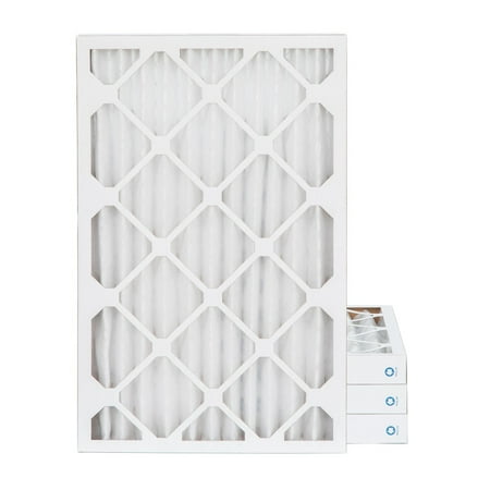 

12x24x2 MERV 8 Pleated AC Furnace Air Filters. 4 Pack