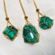 thumbnail image 4 of 2023 Collar con soporte de piedra de cristal, cordón de collar de cristal de acero inoxidable con longitud ajustable, soporte para collares de jaula de cristal, joyería de piedras preciosas de cuarzo, 4 of 4