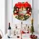 thumbnail image 3 of Guirnalda de Navidad Guirnalda de puerta Guirnaldas artificiales al aire libre Decoración de Navidad Navidad (Rojo) Jormftte LL-1398, 3 of 7
