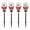 A, variant on Solar Halloween Skull Ground Stake Lights Glowing Red Eye Skeleton Hand Pathway Stakes Outdoor Yard Haunted House Decor