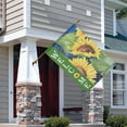 thumbnail image 2 of Spring Summer Sunflower Garden Flag 28x40 Inch Double Side for Outdoor Courtyard Garden Decor Flowers Welcome Holiday Flag for Outside Decoration, 2 of 6