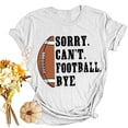 thumbnail image 2 of Honeeladyy Women's Summer Letter Print Pullover Short Sleeve T-Shirt Beach Tops Halloween Gifts, 2 of 6