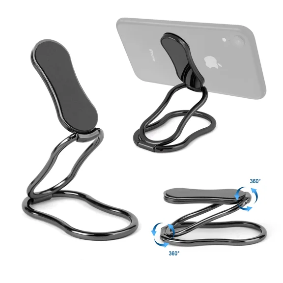 Finger Ring Holder Stand Grip 360°Rotating Cell Phone Magnetic Mount Double Ring